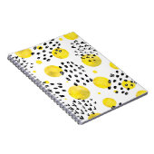 Carnet Motif sans couture avec pois aquarelle (Côté Droit)