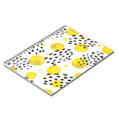 Carnet Motif sans couture avec pois aquarelle (Côté gauche)