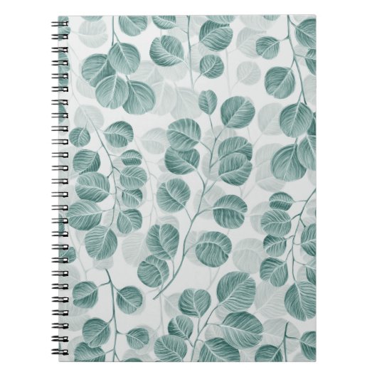 Carnet Motif sans couture botanique avec graphique vintag (Devant)