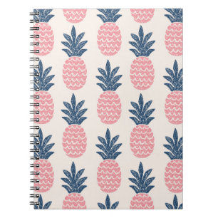 Carnet Motif sans couture d'ananas amusant