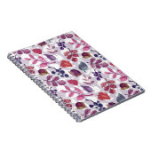 Carnet Motif sans couture d'automne végétable, dessin ave (Côté Droit)