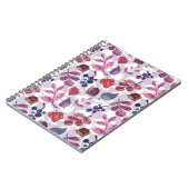 Carnet Motif sans couture d'automne végétable, dessin ave (Côté gauche)