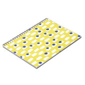 Carnet Motif sans couture de brosse dessinée à la main. (Côté gauche)