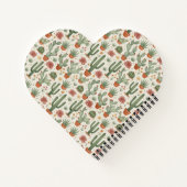 Carnet Motif sans couture de cactus de désert succulent (Dos)
