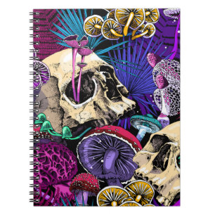 Carnet Motif sans couture de papier peint. Magie éclatant