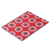 Carnet Motif sans couture décorative. desi texture Abstra (Côté gauche)