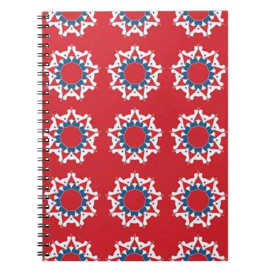 Carnet Motif sans couture décorative. desi texture Abstra (Devant)