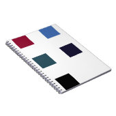 Carnet Motif sans couture. Découper les traits de brosse (Côté Droit)