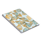 Carnet Motif sans couture Gingko Feuille (Côté Droit)