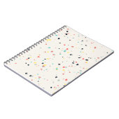 Carnet Motif sans couture Terrazzo Speckle (Côté gauche)