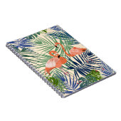 Carnet Motif sans couture tropicale avec flamant. Botany (Côté Droit)