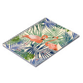 Carnet Motif sans couture tropicale avec flamant. Botany (Côté gauche)