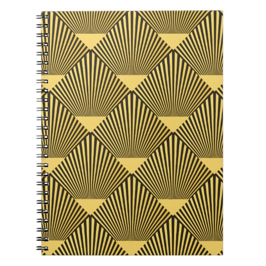 Carnet Motif sans faille Art Déco. décoration  (Devant)