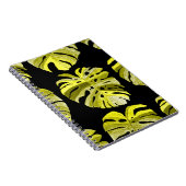 Carnet Motif sans faille créative avec feuilles tropicaux (Côté Droit)