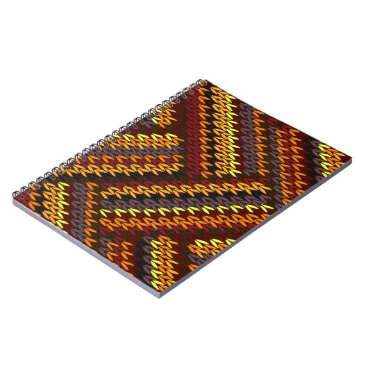 Carnet Motif sans fil multicolore (Côté gauche)