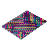 Carnet Motif sans fil multicolore (Côté gauche)