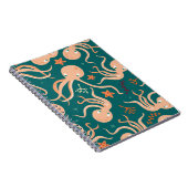 Carnet Motif sans joint avec des animaux sous-marins, cu (Côté Droit)