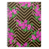 Carnet Motif sans parfum dans des fleurs douces. Dépôt (Devant)