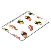 Carnet motif sans soudure du Sushi (Côté gauche)