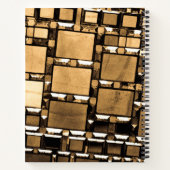 Carnet Motif Sepia Mirror (Dos)