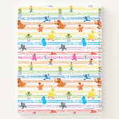 Carnet Motif Sesame Pals couleur arc-en-ciel (Dos)