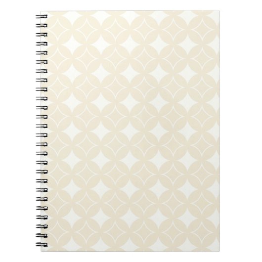 Carnet Motif shippo beige (Devant)