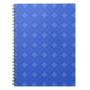 Carnet Motif shippo bleu royal