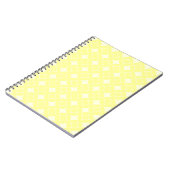 Carnet Motif shippo jaune citron (Côté gauche)
