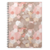 Carnet Motif simple - cercles (Devant)