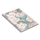 Carnet Motif simple et transparent de gouache tracée à la (Côté Droit)