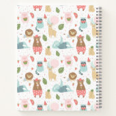 Carnet Motif Sloth & Friends (Dos)