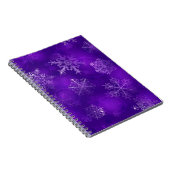 Carnet Motif Snowflake (Côté Droit)