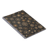 Carnet Motif Snowflake (Côté Droit)
