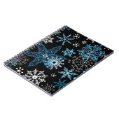 Carnet Motif Snowflake (Côté gauche)