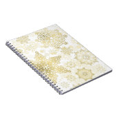 Carnet Motif Snowflake (Côté Droit)