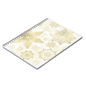 Carnet Motif Snowflake (Côté gauche)