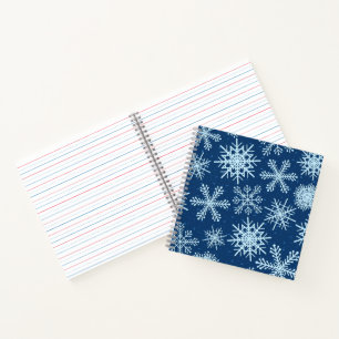 Carnet Motif Snowflake