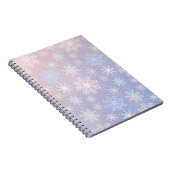 Carnet Motif Snowflake (Côté Droit)