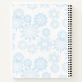 Carnet Motif Snowflake (Dos)