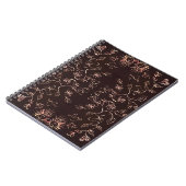 Carnet Motif Soleil Et Fleurs (Côté gauche)