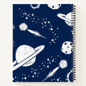 Carnet Motif spatial (Dos)