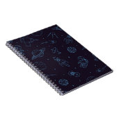 Carnet Motif spatial (Côté Droit)