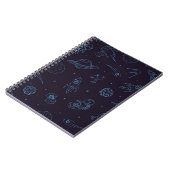 Carnet Motif spatial (Côté gauche)