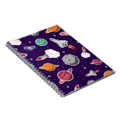 Carnet Motif spatial (Côté Droit)
