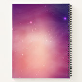 Carnet Motif spatial (Dos)