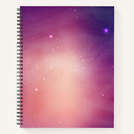 Carnet Motif spatial (Devant)