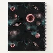 Carnet Motif spatial (Dos)