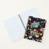Carnet Motif spatial (Intérieur)