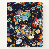 Carnet Motif spatial (Dos)