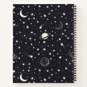 Carnet Motif Stars & Planètes (Dos)